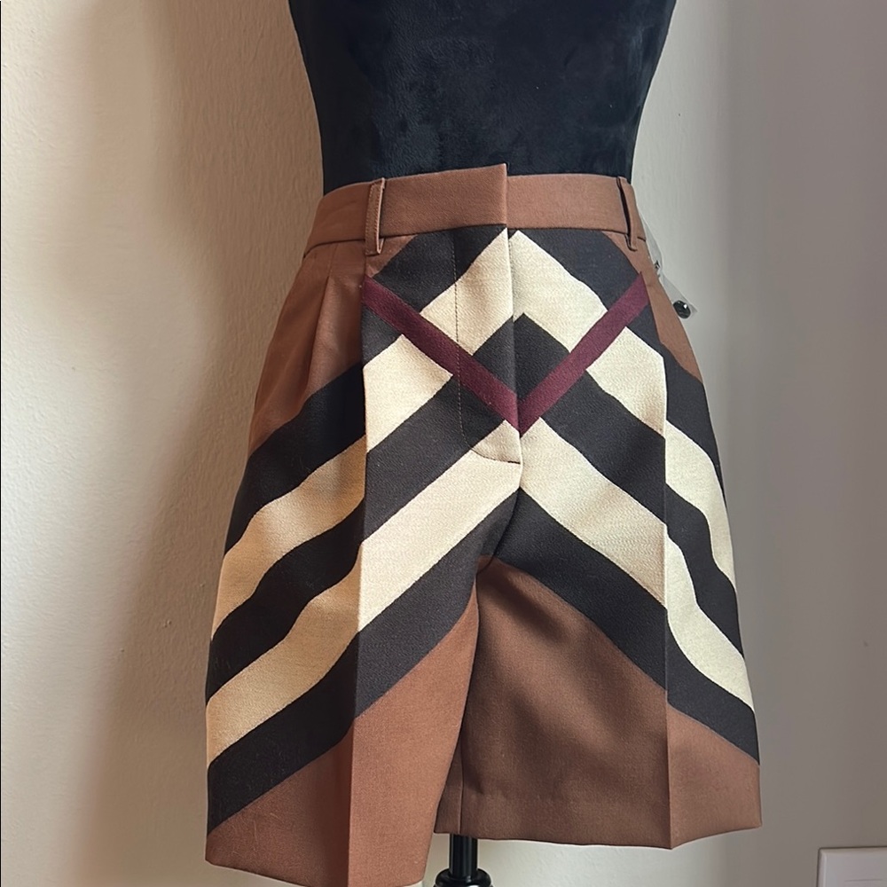 Authentic Burberry Birch Brown Shorts